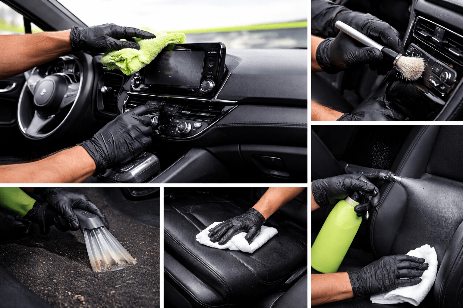 best interior car cleaning methods